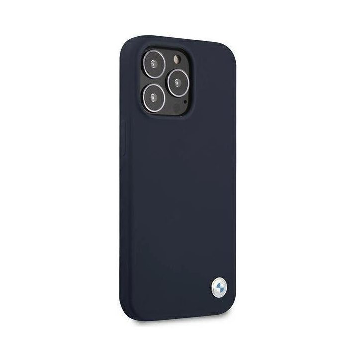 BMW silikoninis dėklas iPhone 13 Pro Max (6.7 ) – tamsiai mėlynas
