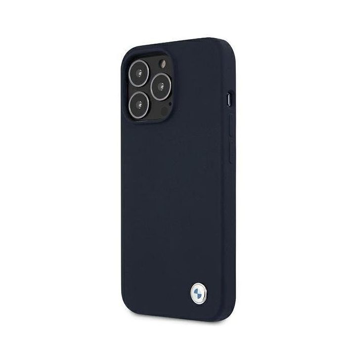 BMW silikoninis dėklas iPhone 13 Pro Max (6.7 ) – tamsiai mėlynas