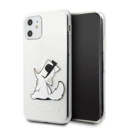 Karl Lagerfeld Choupette Fun skaidrus dėklas iPhone 11/XR