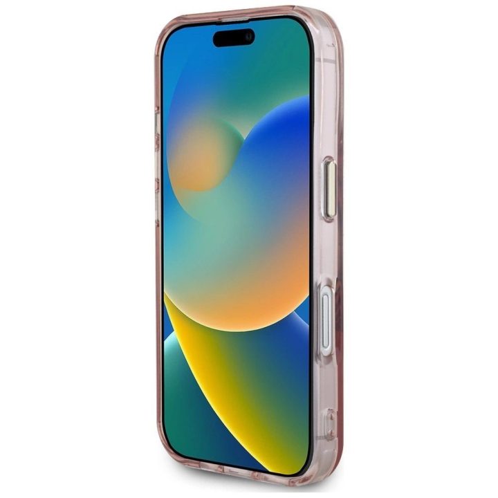 IML Metal Mountain magnetinis iPhone 16 dėklas – rožinis