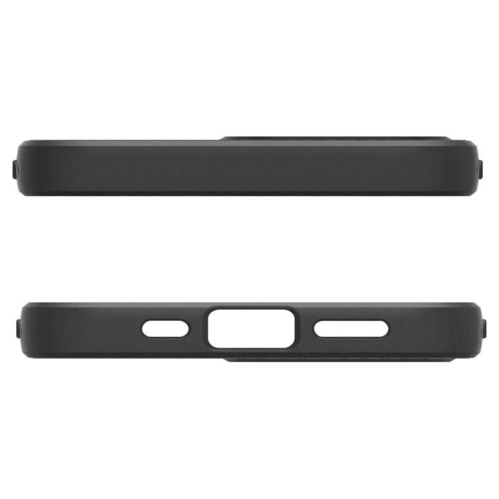 Spigen Liquid Air dėklas iPhone 16e – matinė juoda