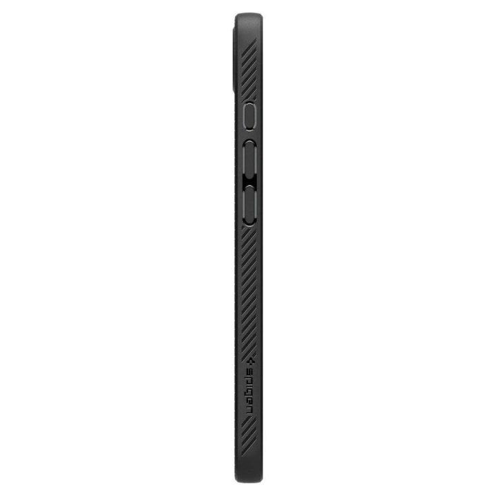 Spigen Liquid Air dėklas iPhone 16e – matinė juoda
