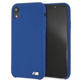 BMW silikoninis dėklas M Collection iPhone Xr, mėlynas