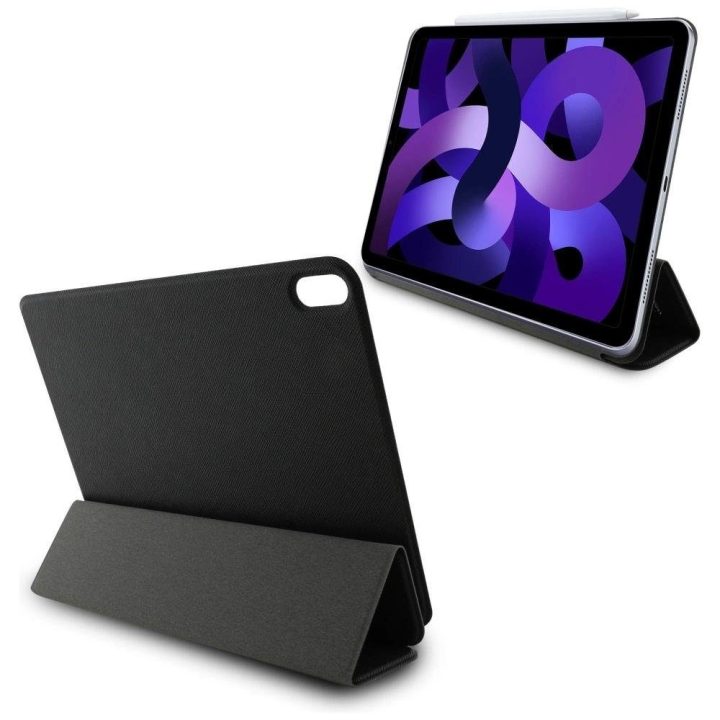 Karl Lagerfeld Saffiano magnetinis dėklas iPad Air 11 (2024), juodas