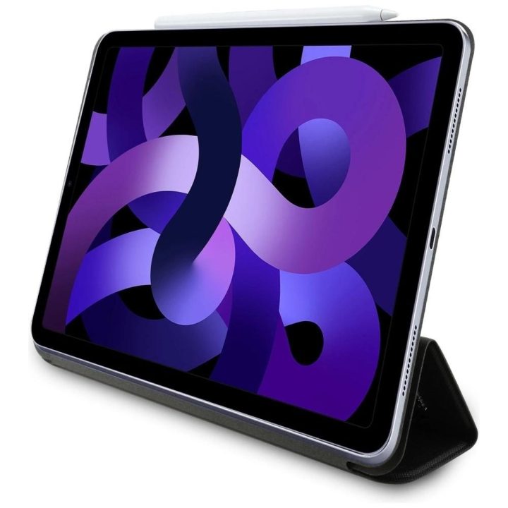 Karl Lagerfeld Saffiano magnetinis dėklas iPad Air 11 (2024), juodas