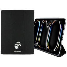 Karl Lagerfeld Saffiano magnetinis dėklas iPad Pro 13 2024 – juodas
