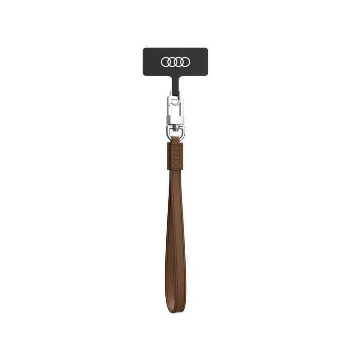 Audi odinė universali kaklo piniginė 28 cm x 10 mm - ruda