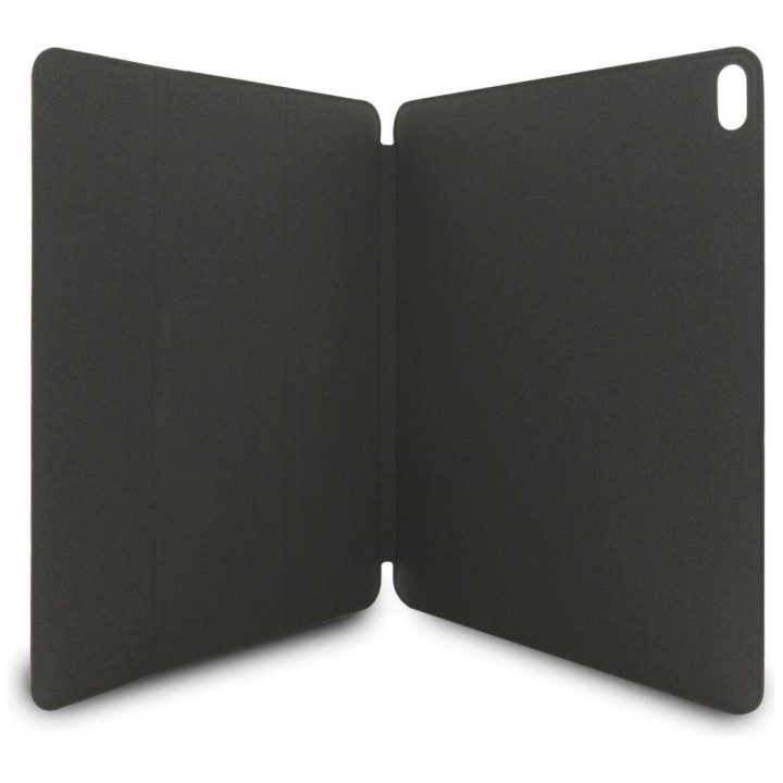 Karl Lagerfeld juodas magnetinis iPad Air 13 2024 dėklas