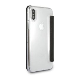 Karl Lagerfeld blizgus juodas iPhone X/Xs dėklas
