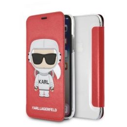 Karl Lagerfeld Space Cosmonaut iPhone X/XS dėklas - raudonas