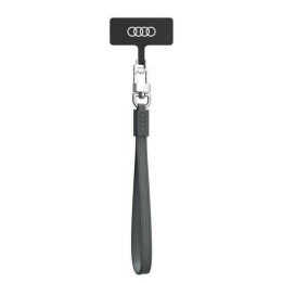 Audi odinė universali kaklo juostelė, pilka, 28 cm x 10 mm