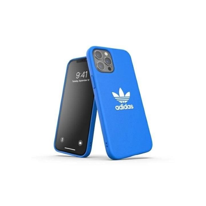 Adidas mėlynas ir baltas dėklas iPhone 12 Pro Max