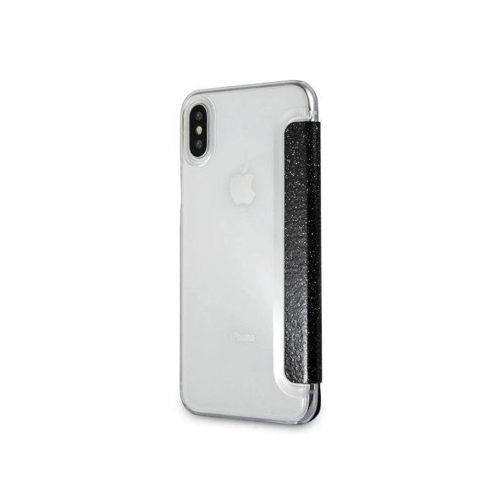Karl Lagerfeld juodas iPhone X/Xs Valentino dėklas