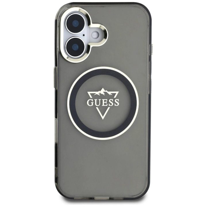 IML Metal Mountain MagSafe dėklas iPhone 16 - juodas