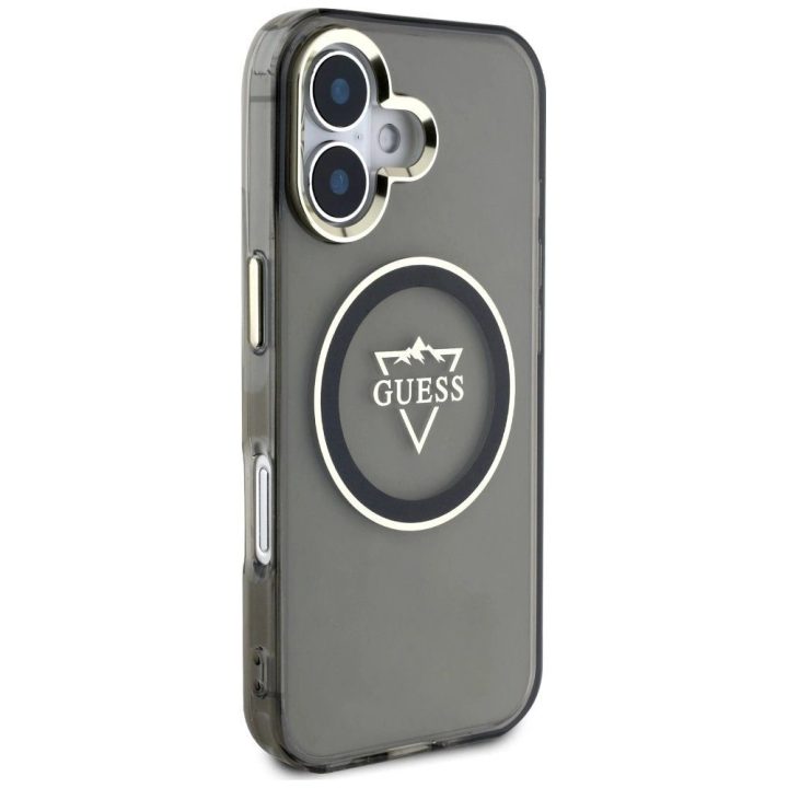 IML Metal Mountain MagSafe dėklas iPhone 16 - juodas