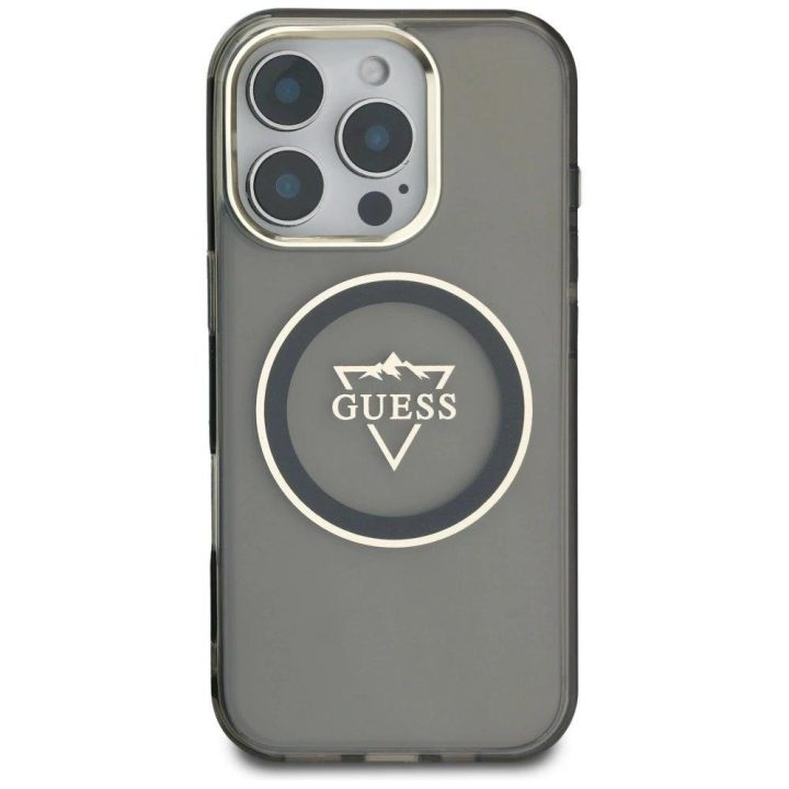 IML Metal Mountain MagSafe dėklas iPhone 16 Pro - juodas