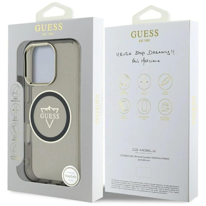 IML Metal Mountain MagSafe dėklas iPhone 16 Pro - juodas