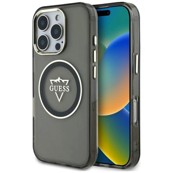 IML Metal Mountain MagSafe dėklas iPhone 16 Pro - juodas