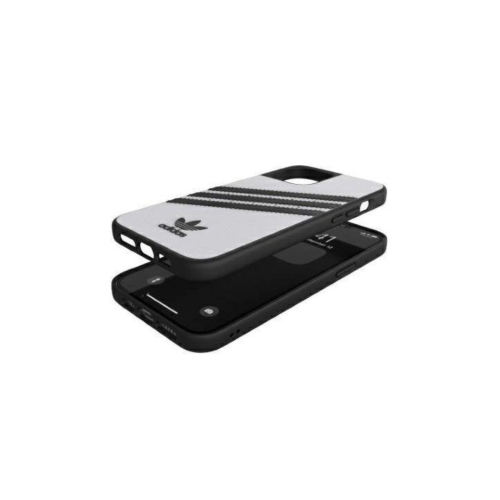 Adidas baltas/juodas dėklas iPhone 12 Pro Max