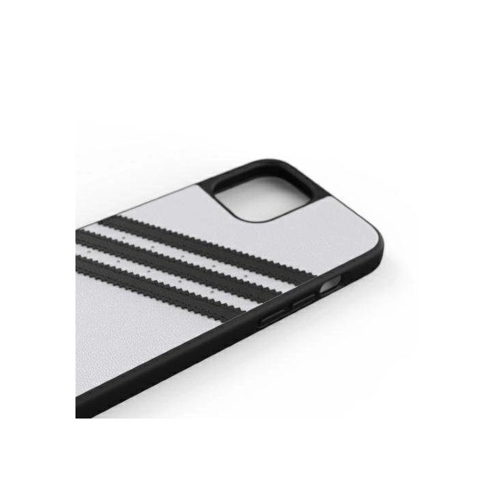 Adidas baltas/juodas dėklas iPhone 12 Pro Max