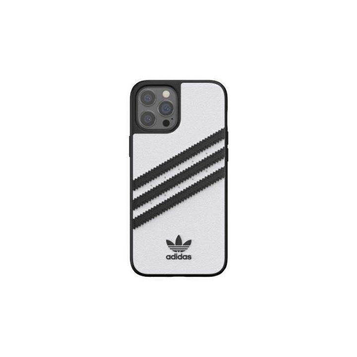 Adidas baltas/juodas dėklas iPhone 12 Pro Max