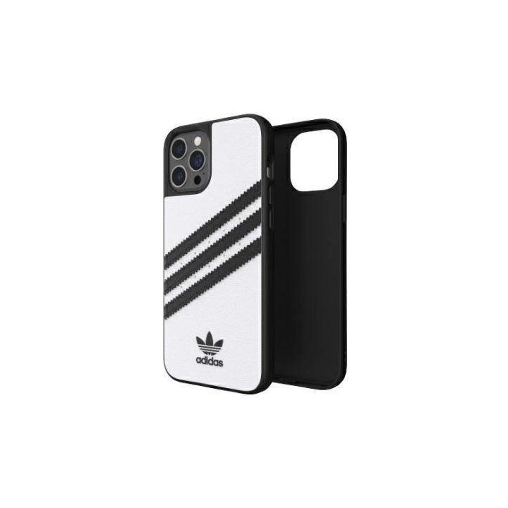Adidas baltas/juodas dėklas iPhone 12 Pro Max
