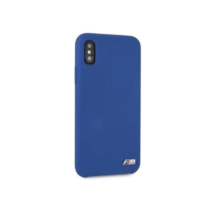 BMW silikoninis dėklas M Collection iPhone X/Xs mėlynas