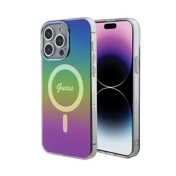 Blizgus magnetinis dėklas iPhone 15 Pro Max 6.7 – daugiaspalvis