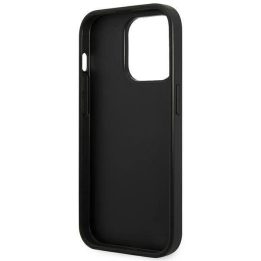 Karl Lagerfeld pilkas Saffiano dėklas iPhone 14 Pro Max