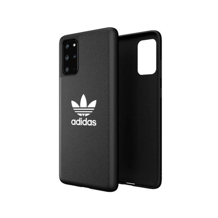 Adidas juodas dėklas Samsung Galaxy S20+ su Trefoil logotipu