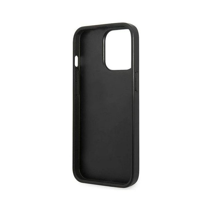 Karl Lagerfeld perforuotas dėklas iPhone 13 Pro / 13 (6.1 ) – juodas