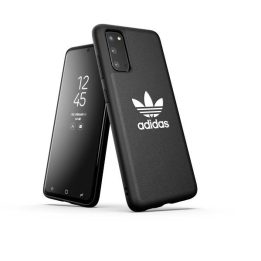 Adidas juodas dėklas Samsung Galaxy S20 Trefoil