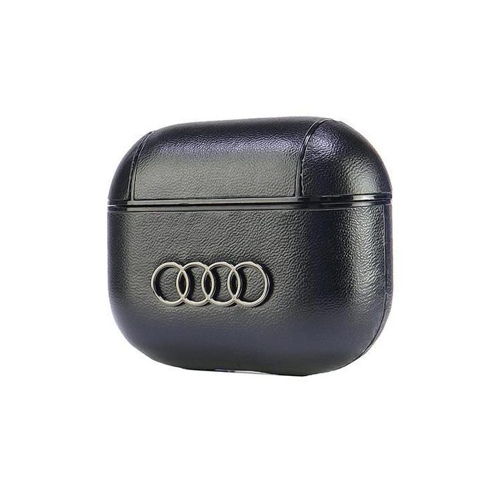 Audi odinis dėklas su logotipu AirPods 3 – juodas