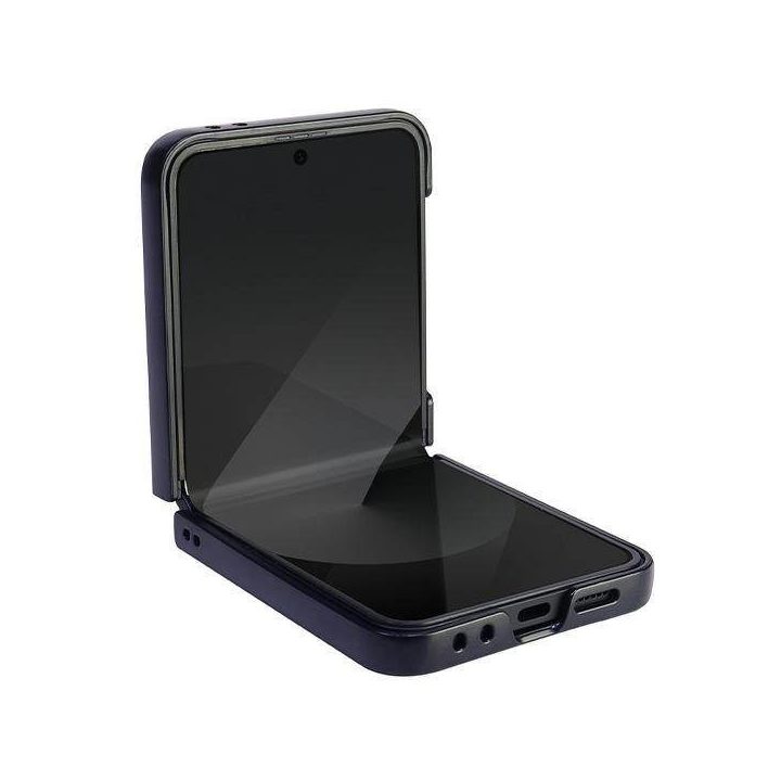 Audi sintetinės odos MagSafe dėklas Samsung Galaxy Z Flip 6 – juodas