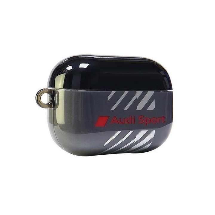 Audi sportinis dėklas AirPods Pro 2 ausinėms – juodas