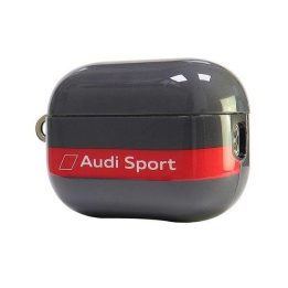 Audi sportinis dėklas AirPods Pro 2 ausinėms – pilkas