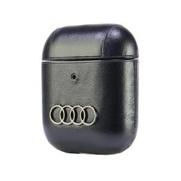 Audi odinis dėklas su logotipu AirPods 1/2 – juodas