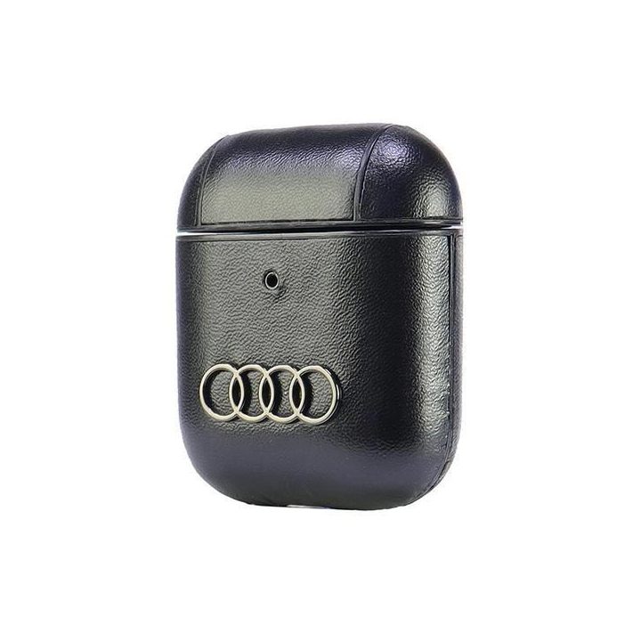 Audi odinis dėklas su logotipu AirPods 1/2 – juodas