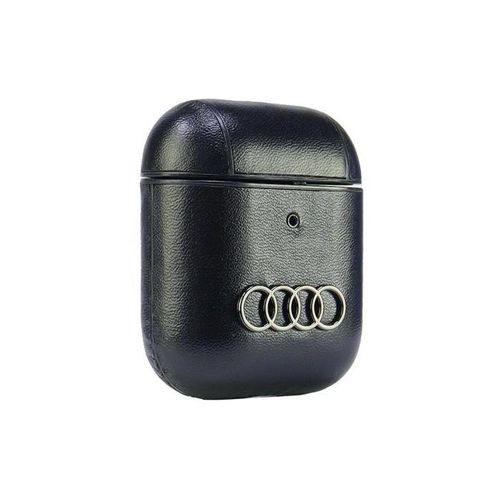 Audi odinis dėklas su logotipu AirPods 1/2 – juodas