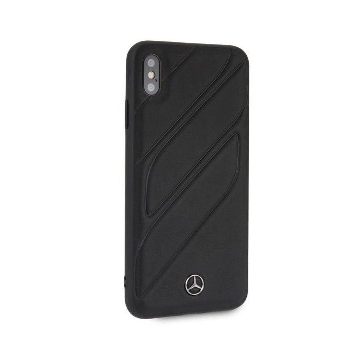 Mercedes naujos kartos ekologiškas iPhone XS Max dėklas – juodas