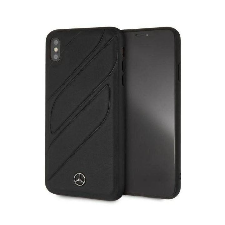 Mercedes naujos kartos ekologiškas iPhone XS Max dėklas – juodas