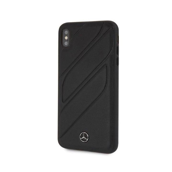 Mercedes naujos kartos ekologiškas iPhone XS Max dėklas – juodas
