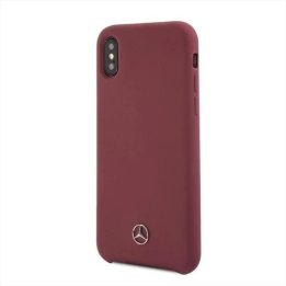 Mercedes silikoninis dėklas iPhone X/XS – raudonas