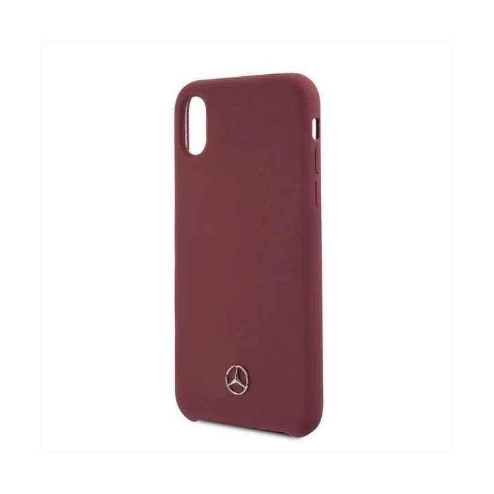 Mercedes silikoninis dėklas iPhone X/XS – raudonas