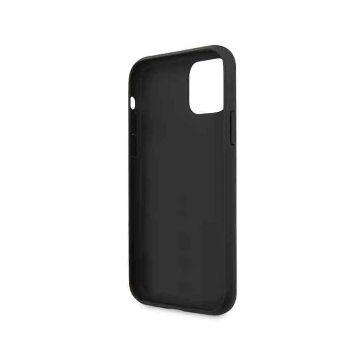 Guess 4G Stripe kolekcijos dėklas iPhone 11 / XR – pilkas