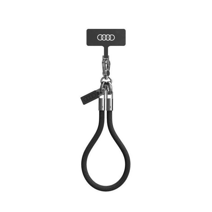 Audi universali kaklo virvelė, 28 cm x 8 mm, juoda