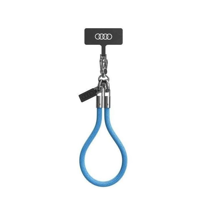 Audi universali mėlyna kaklo virvelė, 28 cm x 8 mm
