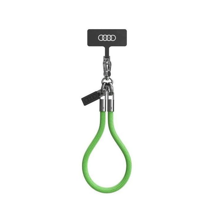 Audi universali kryžminė virvelė, 28 cm x 8 mm, žalia