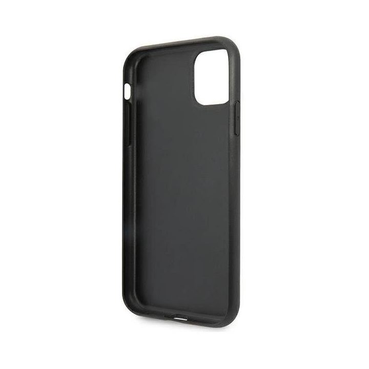 Pilkas Guess 4G Triangle“ dėklas iPhone 11 / Xr (6.1 )
