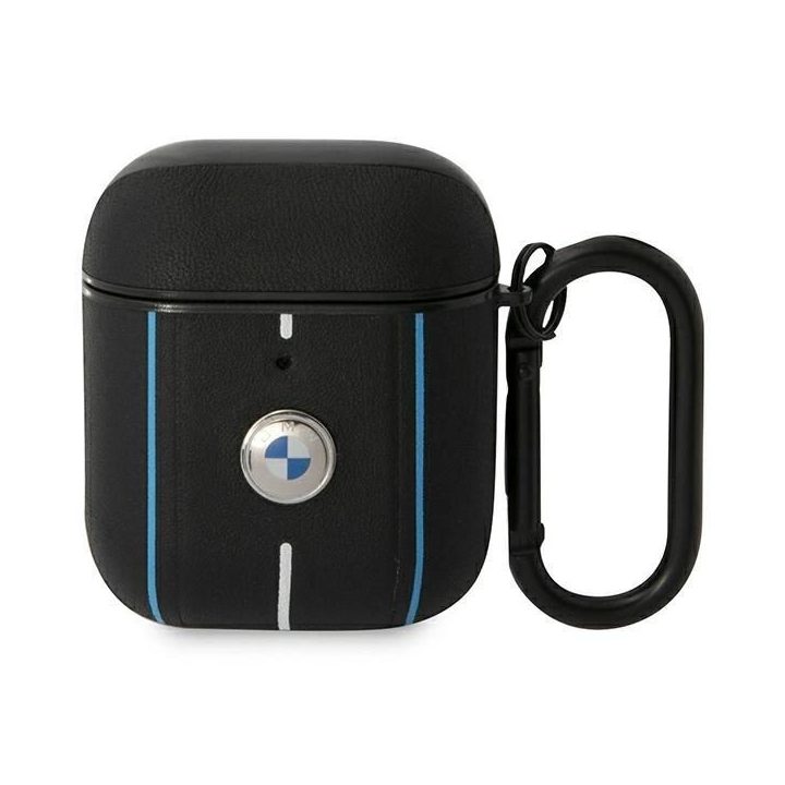 BMW odinis dėklas AirPods 1/2 – juodas